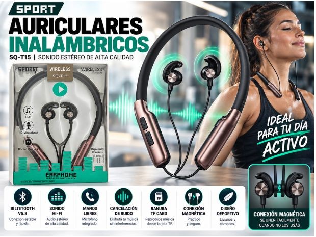 &uu AURICULAR BLUETOOTH SPORT (2057)